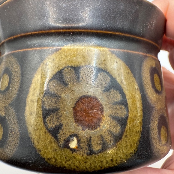 Denby Arabesque Short Coffee Cup and Saucer Set of 4. - Picture 13 of 13